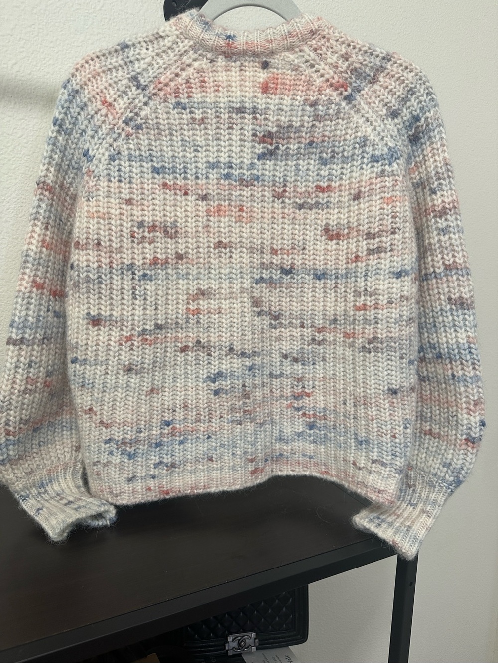 Sezane Pierre Cardigan Sweater - Pastel Multi - Picture 8 of 8